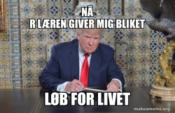Donald Trump Writing Speech
