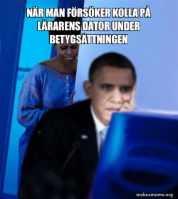Redditor Obama's Wife
