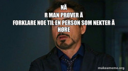 Tony Stark Eye Roll