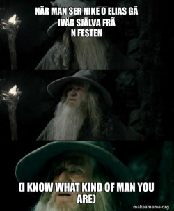 Confused Gandalf