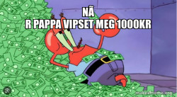 Mr Krabs Money