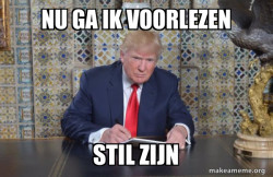 Donald Trump Writing Speech
