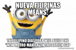 Nueva Filipinas Means: The Filipino Diaspora will build the 