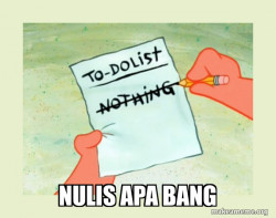 To Do List - Nothing
