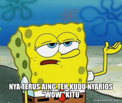Tough SpongeBob