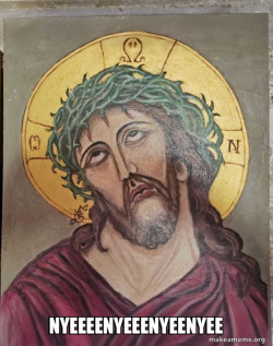 Jesus Is So Done With This Shit