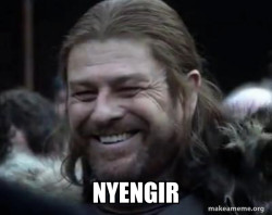 Happy Ned Stark Meme
