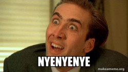 Sarcastic Nicholas Cage