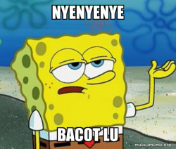 Tough SpongeBob