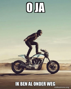 Keanu Reeves Stunt Bike