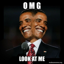 Two Faced Obama