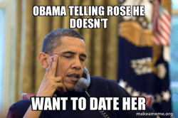 Obama Ordering a Pizza (on the phone)