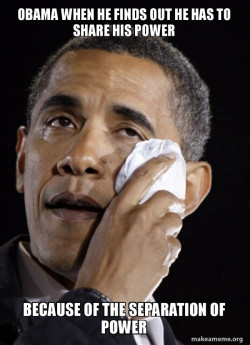 Crying Obama