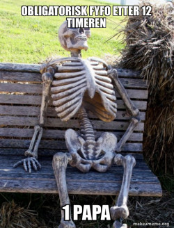 Waiting Skeleton