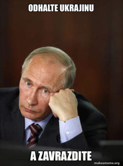 Contemplative Putin
