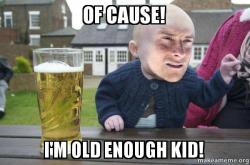Drunk Baby Bear Grylls