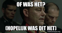 nee hat kan niet