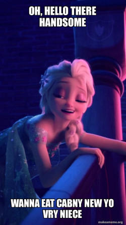 Drunk Elsa