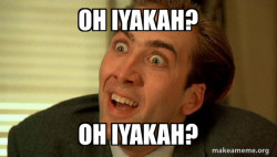 Sarcastic Nicholas Cage