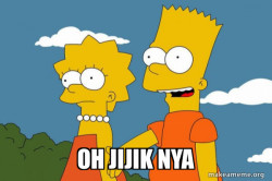 Bart and Lisa Chat