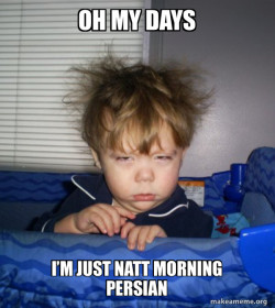 Monday Mornings