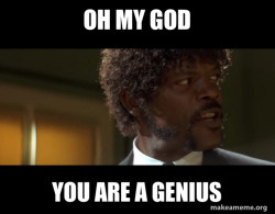 Samuel L Jackson from Pulp Fiction