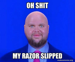razor slipped