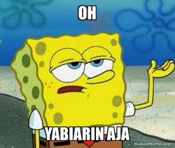Tough SpongeBob