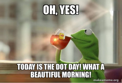 Kermit Drinking Tea