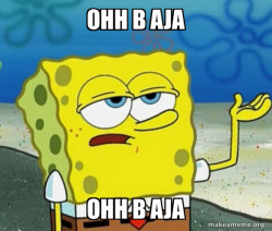 Tough SpongeBob