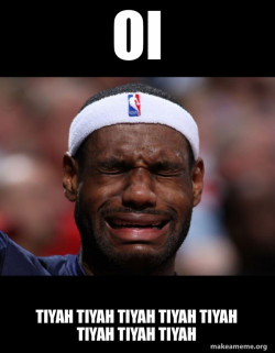 Lebron Crying