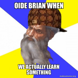 Scumbag Advice God