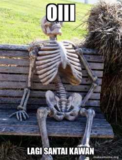 Waiting Skeleton