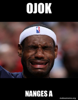 Lebron Crying