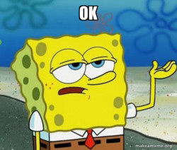 Tough SpongeBob