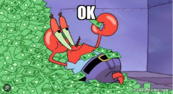 Mr Krabs Money