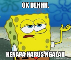 Tough SpongeBob