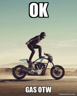 Keanu Reeves Stunt Bike