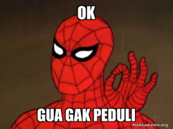 Spiderman - Care factor Zero