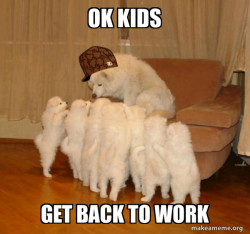 Scumbag Storytelling Dog