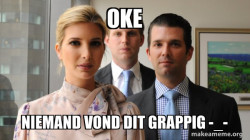 The Trump Kids Eric, Donald Jr and Ivanka