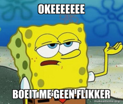 Tough SpongeBob