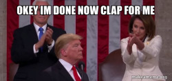 Nancy Pelosi Clapping