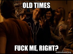 Fuck me right. Alternative Seth from Superbad meme