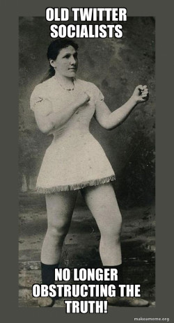 Overly Manly Woman