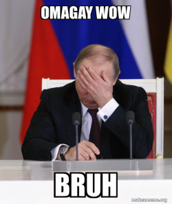 Putin Facepalm