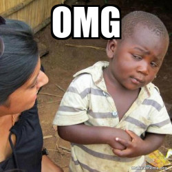 Skeptical Third World Kid