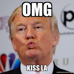 Donald Trump Kissing