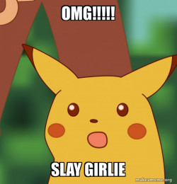 Surprised Pikachu