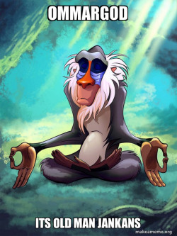Rafiki Meditating - Lion King